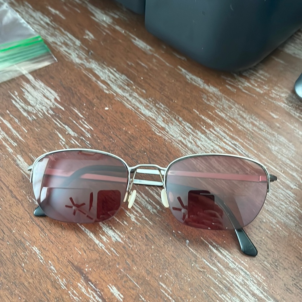 Luxottica Petra sunglasses silver and black